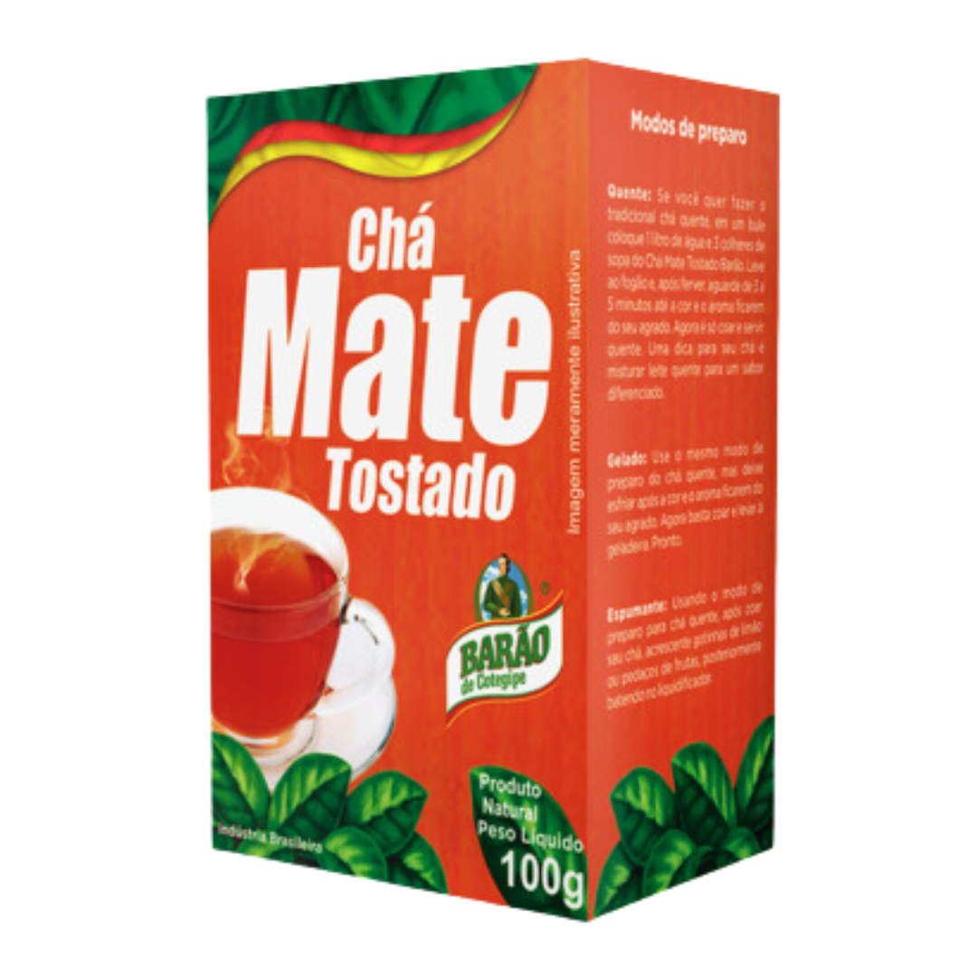 Tè Mate Tostato - BARÃO - 100g