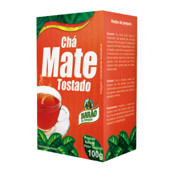 Chá Mate Tostado - BARÃO - 100g