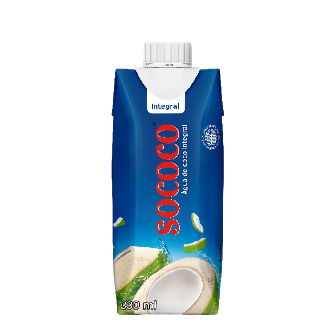 Acqua di cocco (Eau de coco) - SOCOCO - 330ml