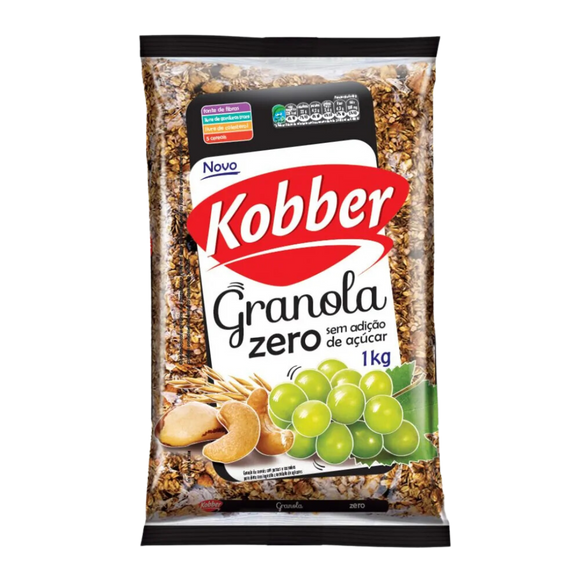 Granola Zero - KOBBER - 1kg - Promoção