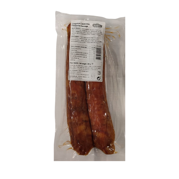 Linguiça Calabresa (Saucisses calabraises) - MABIJU - 300g