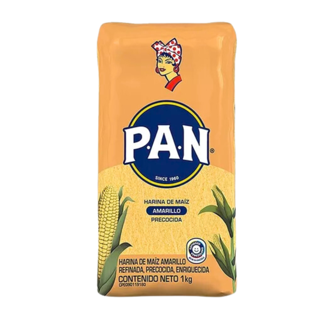 Farine de Maïs Jaune Précuite - PAN - 1kg