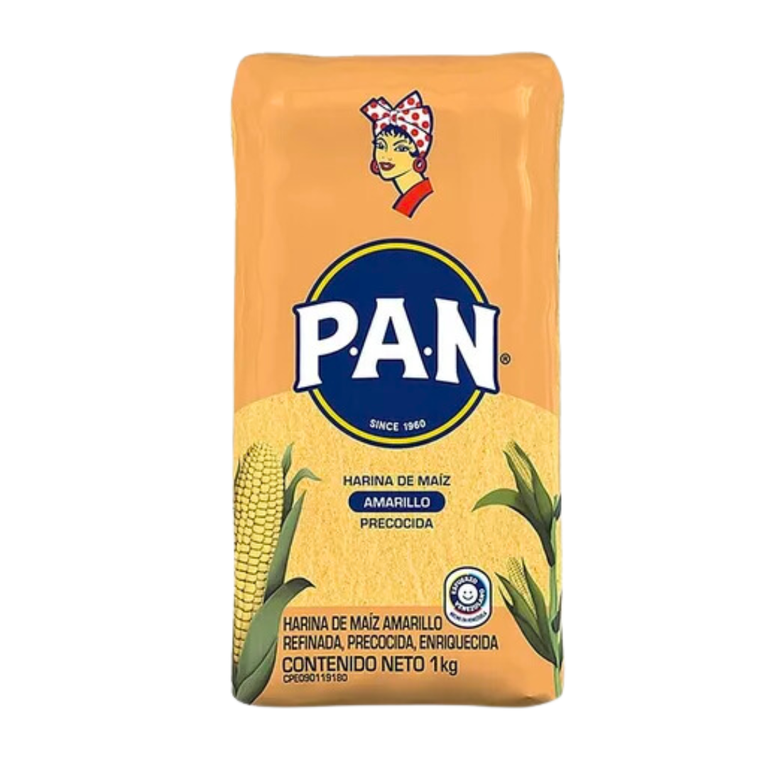 Precooked Yellow Corn Flour - PAN - 1kg