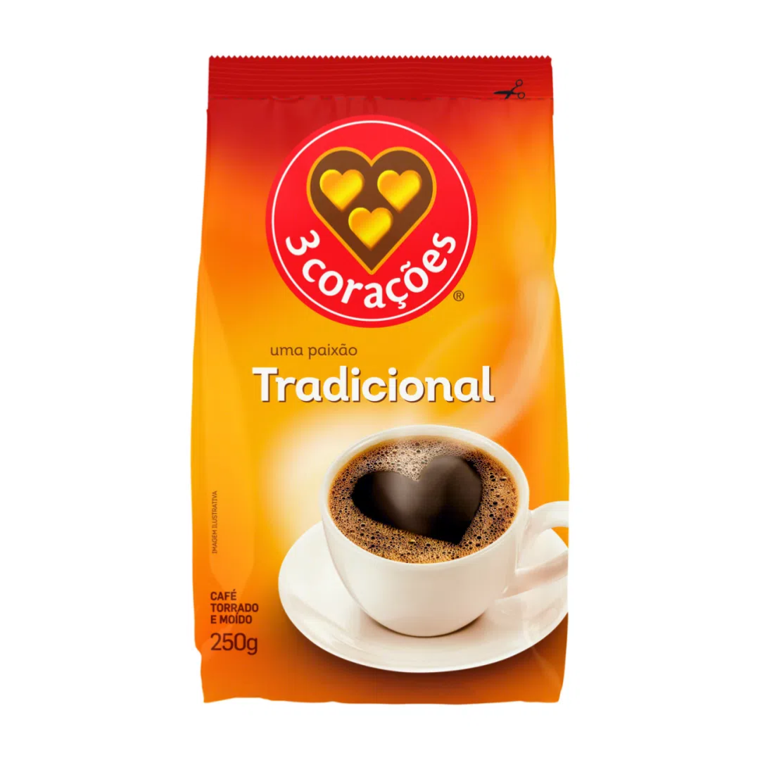 Caffè Tradizionale - TRE CUORI - 250g