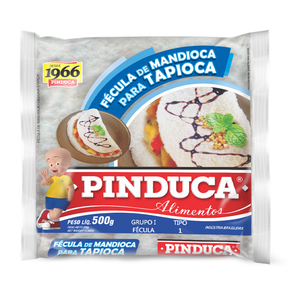 Fécula de Mandioca para Tapioca - PINDUCA - 500g