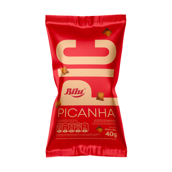 Salgadinho Picanha Pic Premium - BILU - 40g