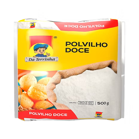 Polvilho Doux - Amidon de Manioc doux (Polvilho Doce) - DA TERRINHA - 500g
