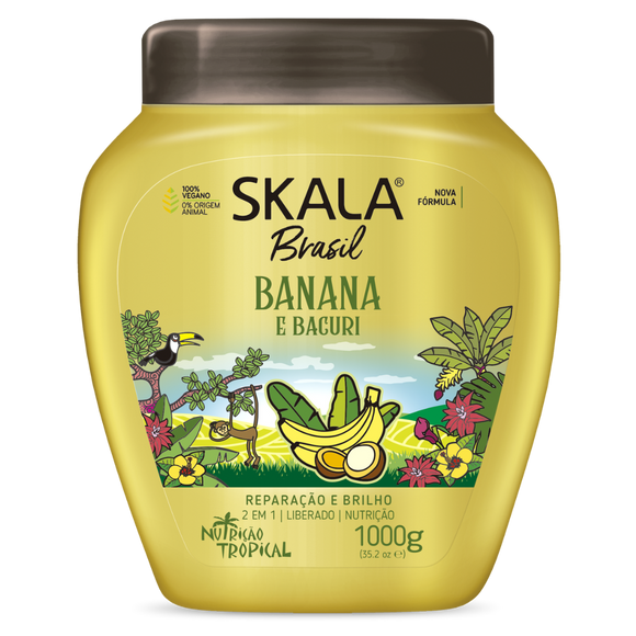 SKALA Expert Banane Vitamine Pompe Capillaire Crème 1000 g