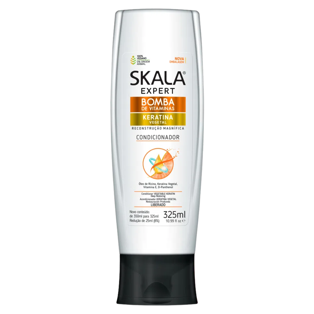 Après-shampooing Kératine Vitamine Bombe - SKALA - 325ml