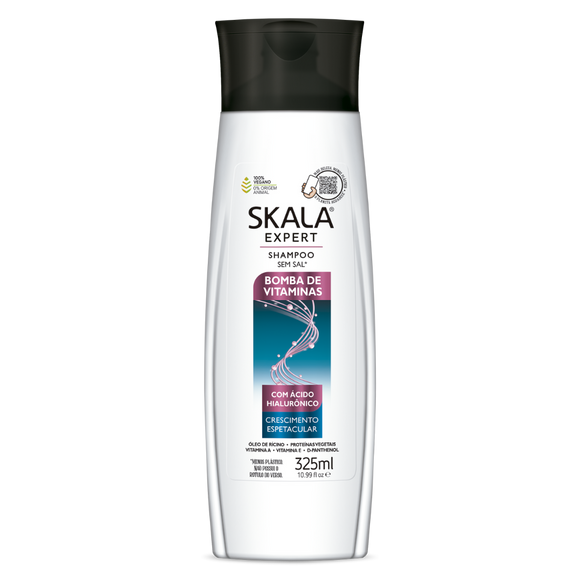 Shampooing Bombe Vitaminée à l'Acide Hyaluronique - SKALA - 325ml