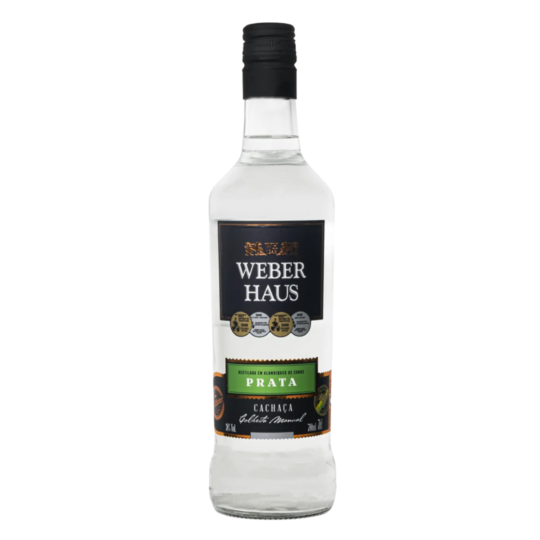 Cachaça Artisanal Silver (Cachaça Artisanale Silver) - WEBER HAUS - 700ml