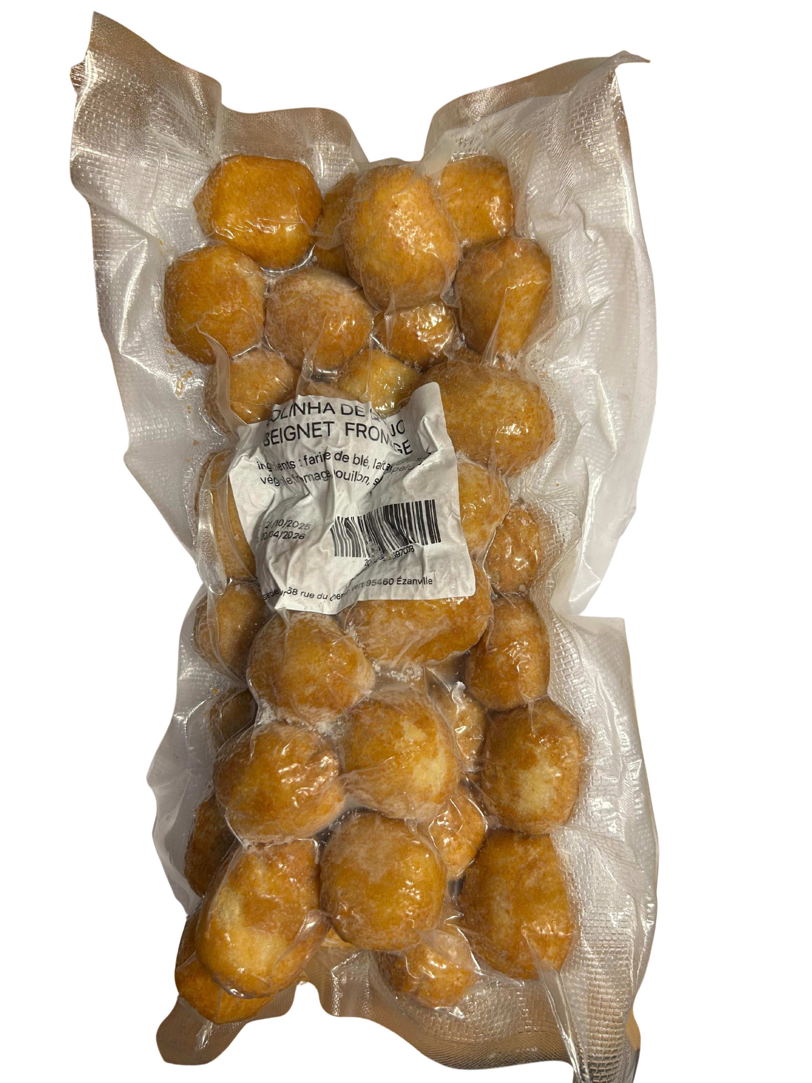 Bouchées au fromage (Boulette de fromage frite surgelée) - frites et surgelées – Grand paquet – 40 unités de 25 g (1 Kg)