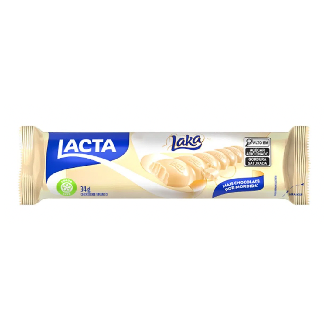 Chocolate Laka (Chocolat Blanc) - LACTA - 20g - Promoção