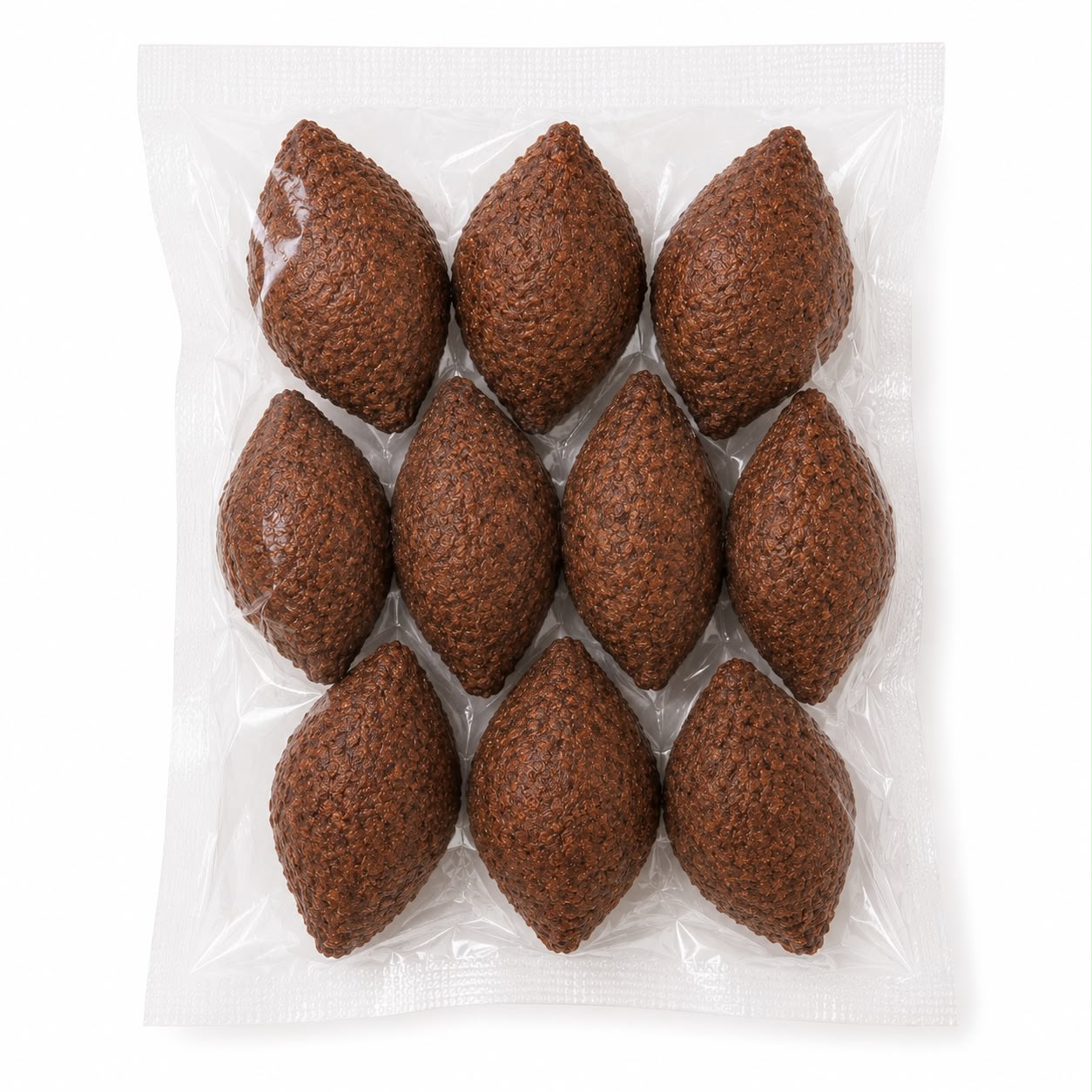 Kibe (Quibe) frit et surgelé – 10 unités de 25 g (250 g)