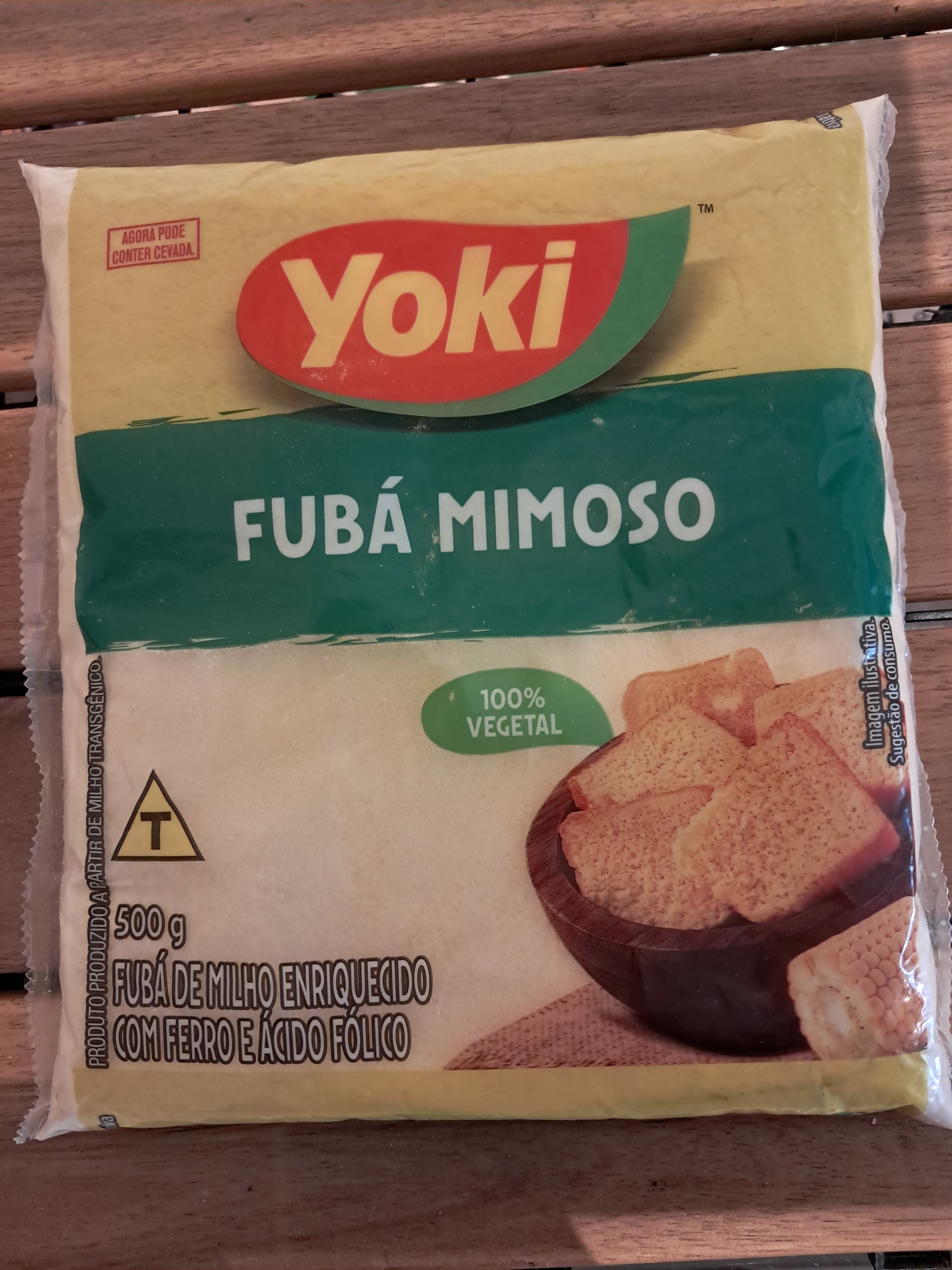 Fine corn flour (Fubá Mimoso) - YOKI - 500g
