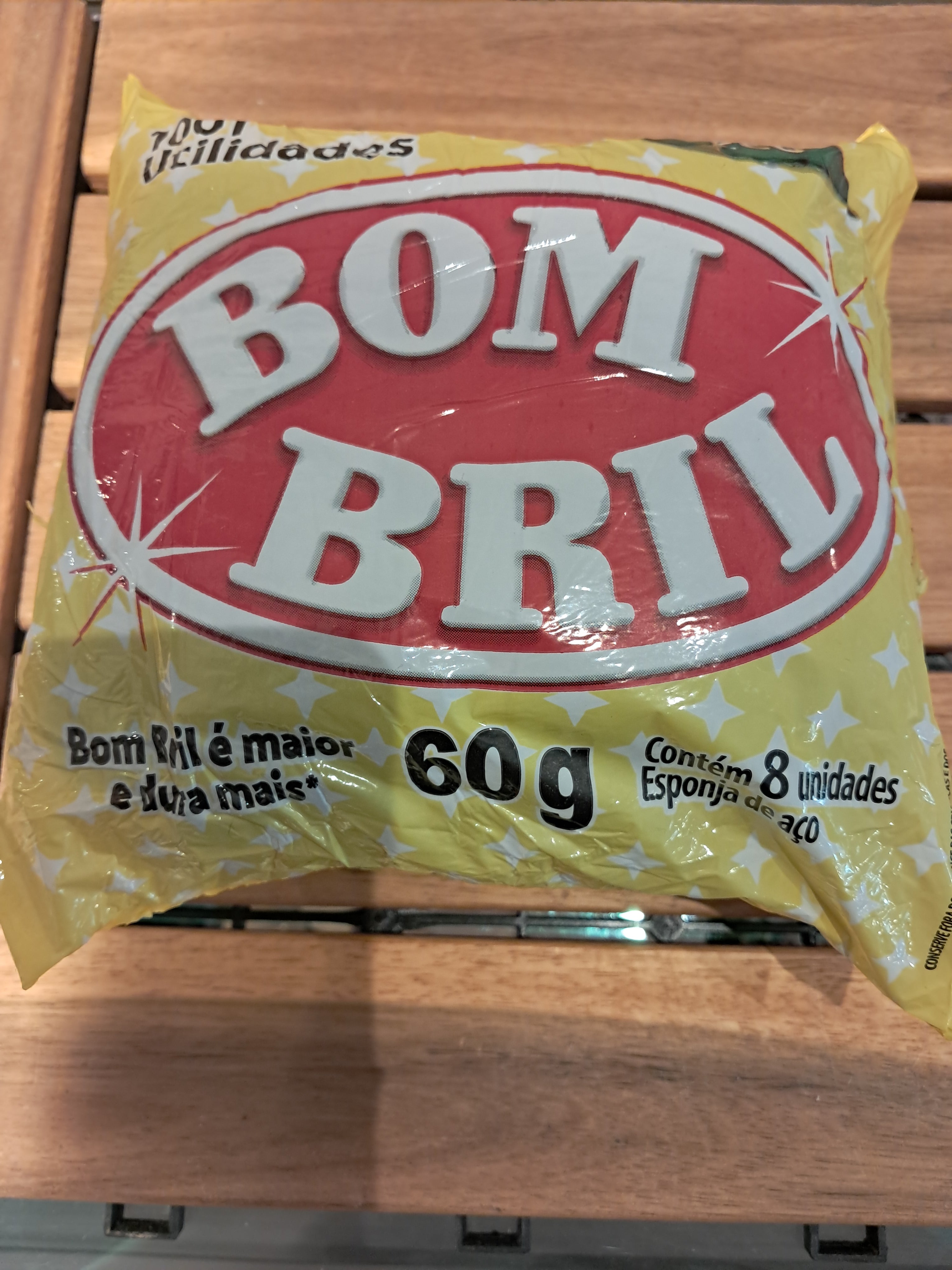 Spugna in Acciaio (Esponja de Aço) - BOMBRIL - 60g
