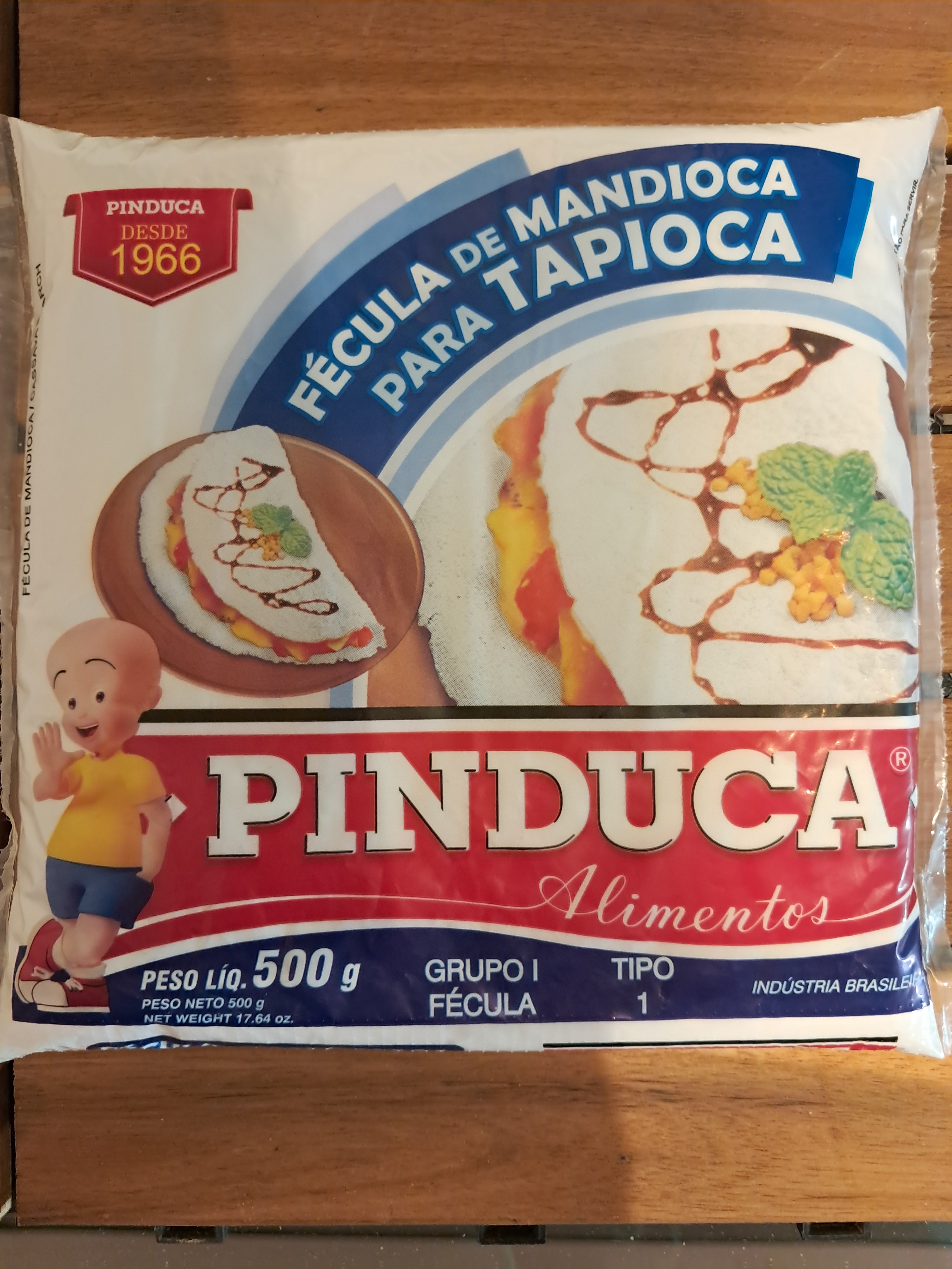 Fécule de Manioc pour Tapioca (Fécula de Mandioca para Tapioca) - PINDUCA - 500g