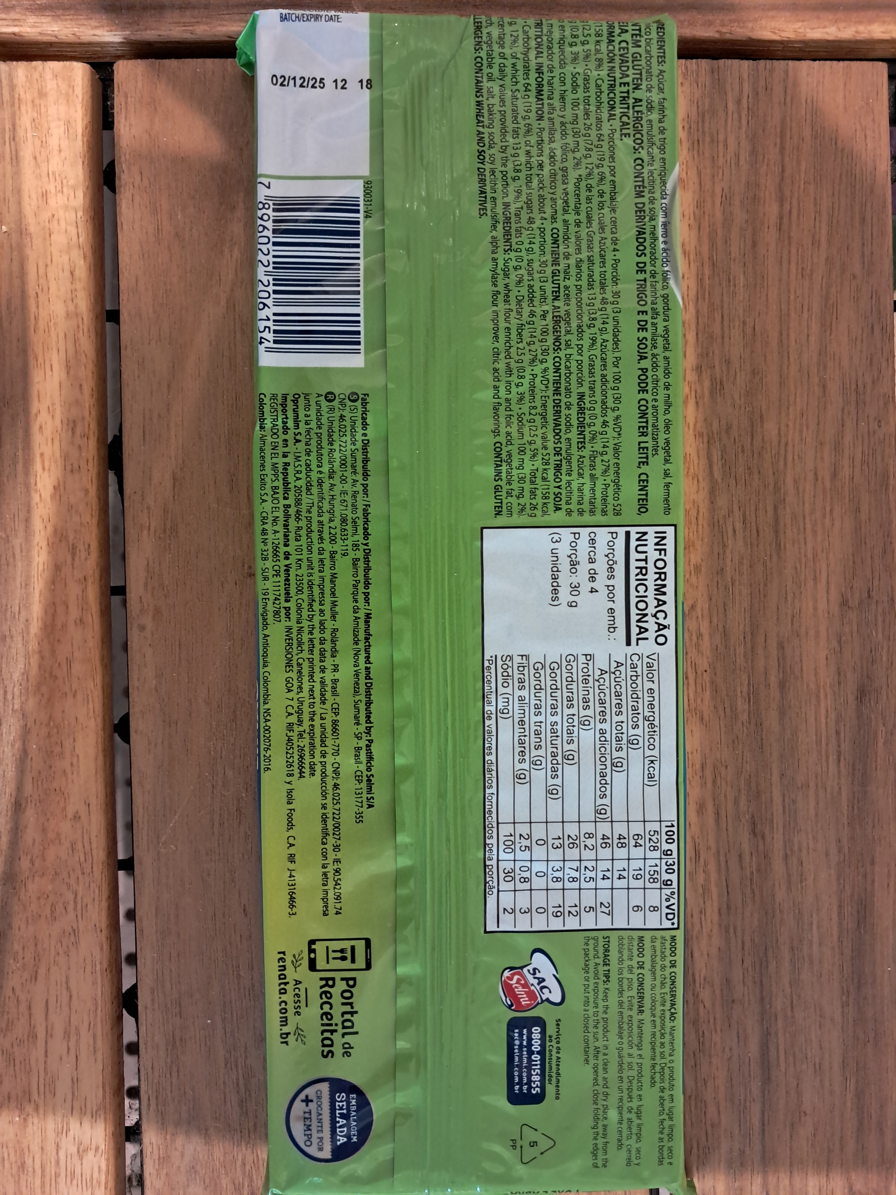 Lemon Flavor Wafer - RENATA - 115g