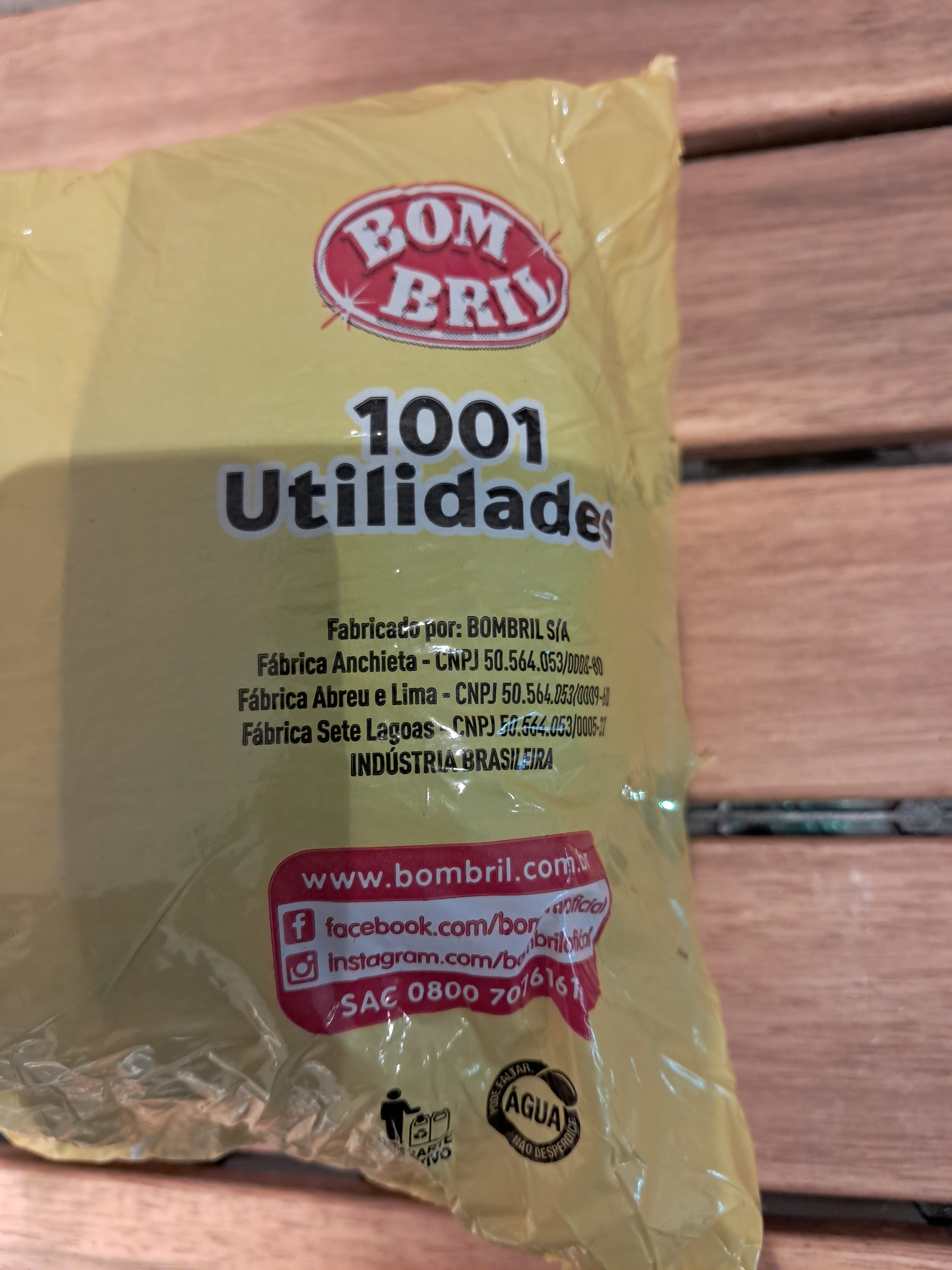 Spugna in Acciaio (Esponja de Aço) - BOMBRIL - 60g
