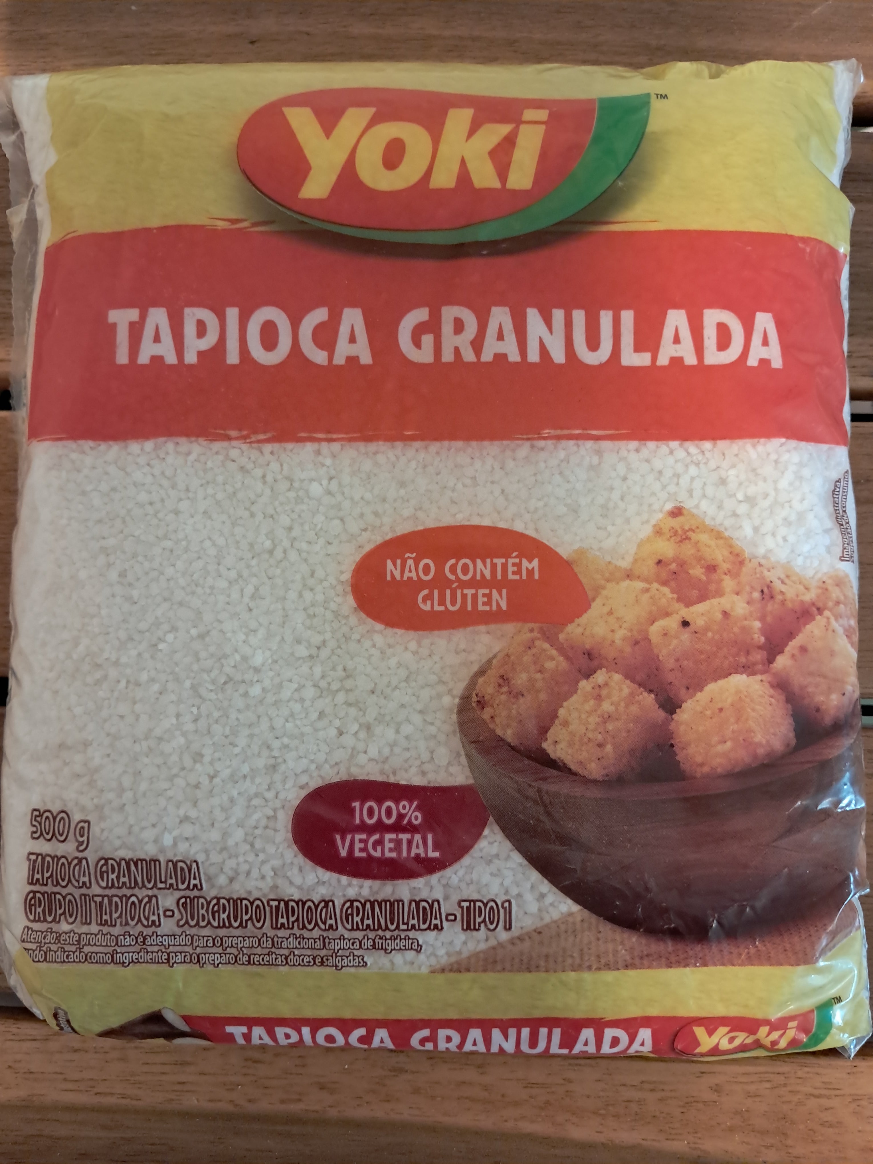 Fécule de manioc granulé (Tapioca Granulada) - YOKI - 500g