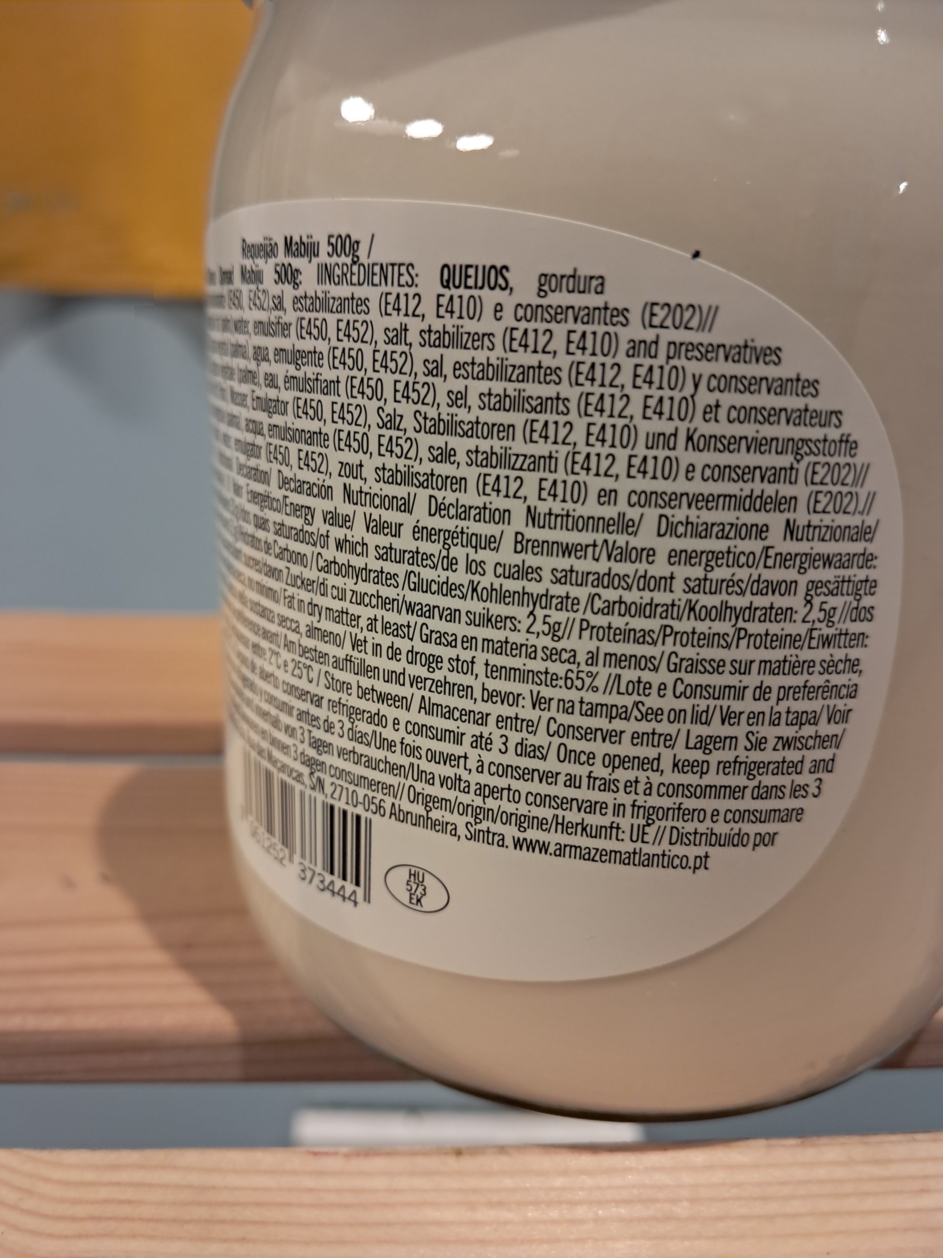 Fromage à la crème (Requeijão Cremoso) - MABIJU - 500g