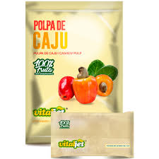 Pulpe de Cajou (Polpa de Caju) - VITALJET - 4x100g