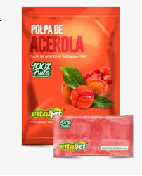 Pulpe d’Acérola (Polpa de Acerola) - VITALJET - 4x100g