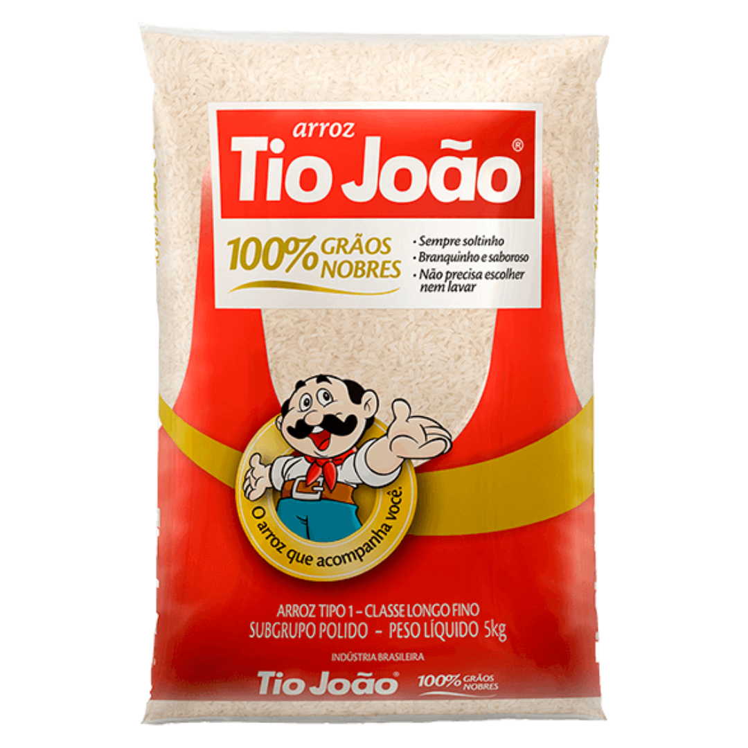 Riso Bianco (Riz blanc) - TIO JOÃO - 5kg