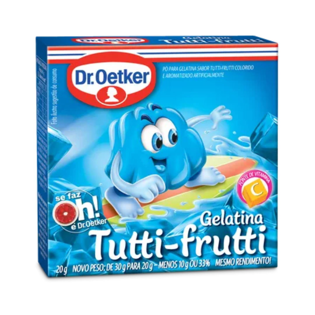 Tutti-Frutti Gelatin Powder - DR. OETKER - 20g