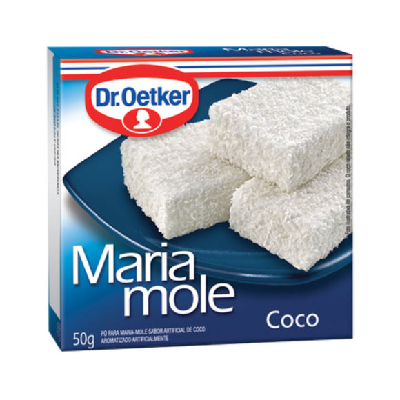 Préparation pour gélatine saveur noix de coco (Mistura para Maria Mole sabor Coco) - DR OETKER - 50 g
