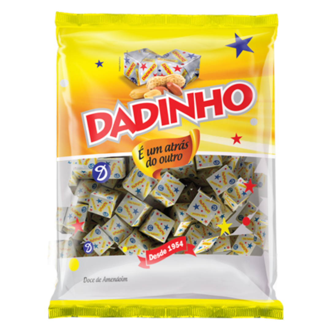 Bala Dadinho (Bonbons saveur cacahuètes) - 600g