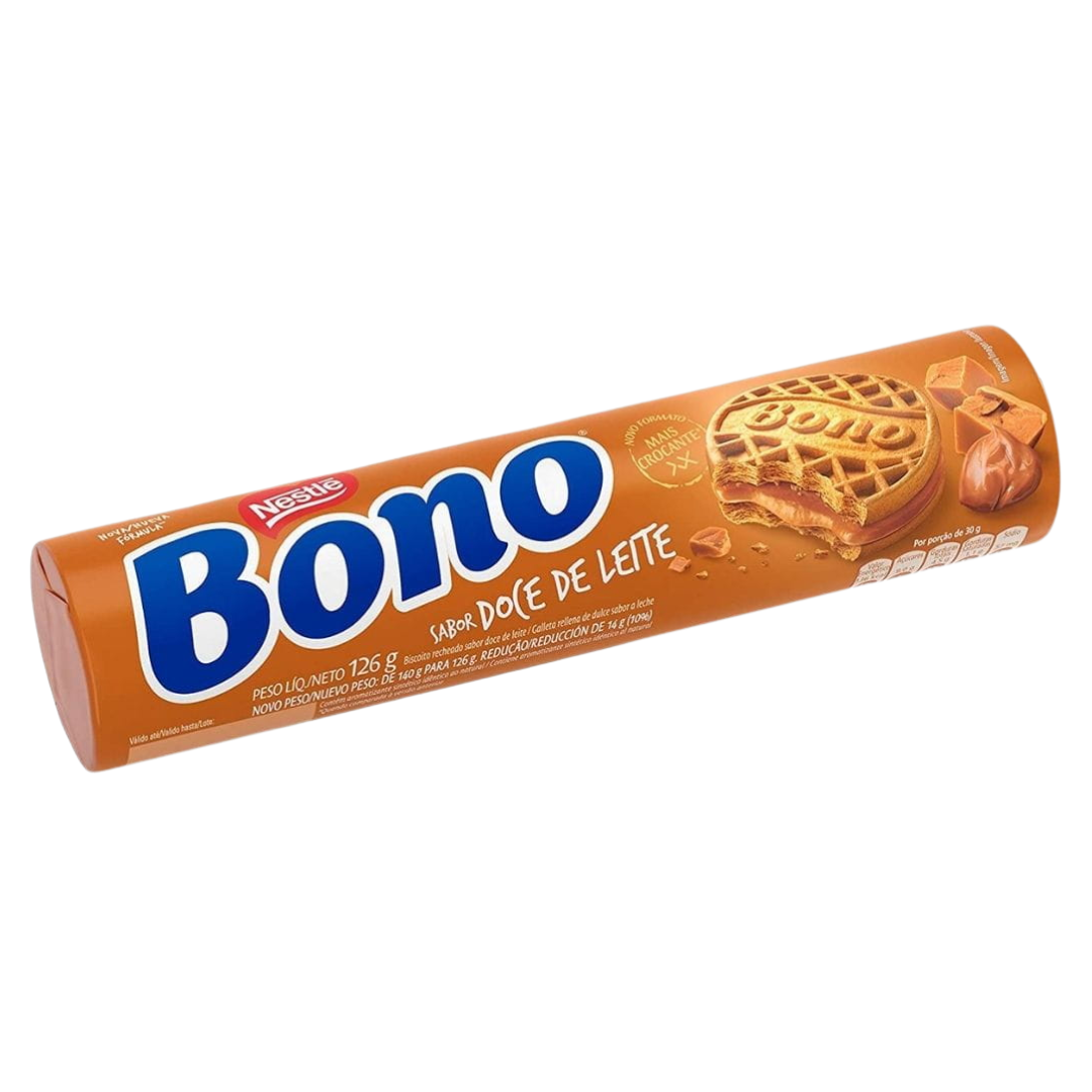 Bono Dulce de Leite Biscuits (Biscuits Fourrés dulce de lait) - NESTLÉ - 126g