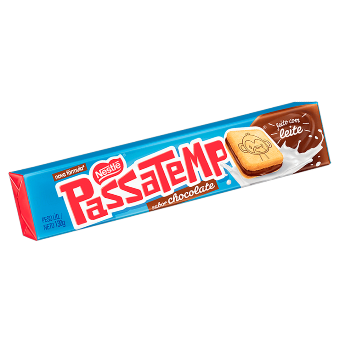 Biscuits Fourrés Chocolat “Passatempo” (Bolacha Passatempo Chocolate) - NESTLÉ - 130g
