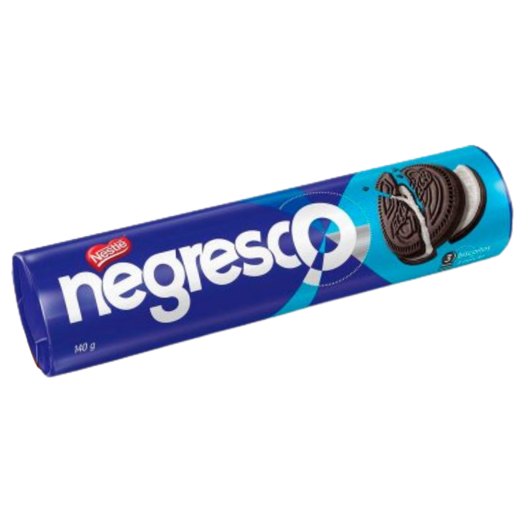 Biscuits Fourrés saveur vanille “Negresco” (Bolacha Recheada Negresco) - NESTLÉ - 100g