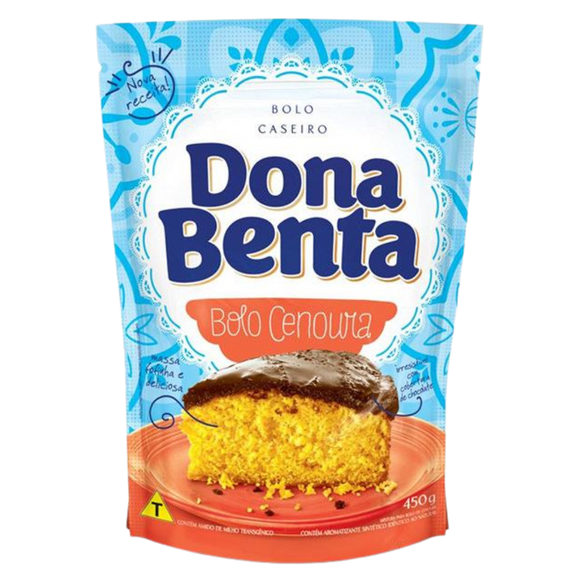 Mistura para Bolo de Cenoura (Mélange à gâteau aux carottes) - DONA BENTA - 450g