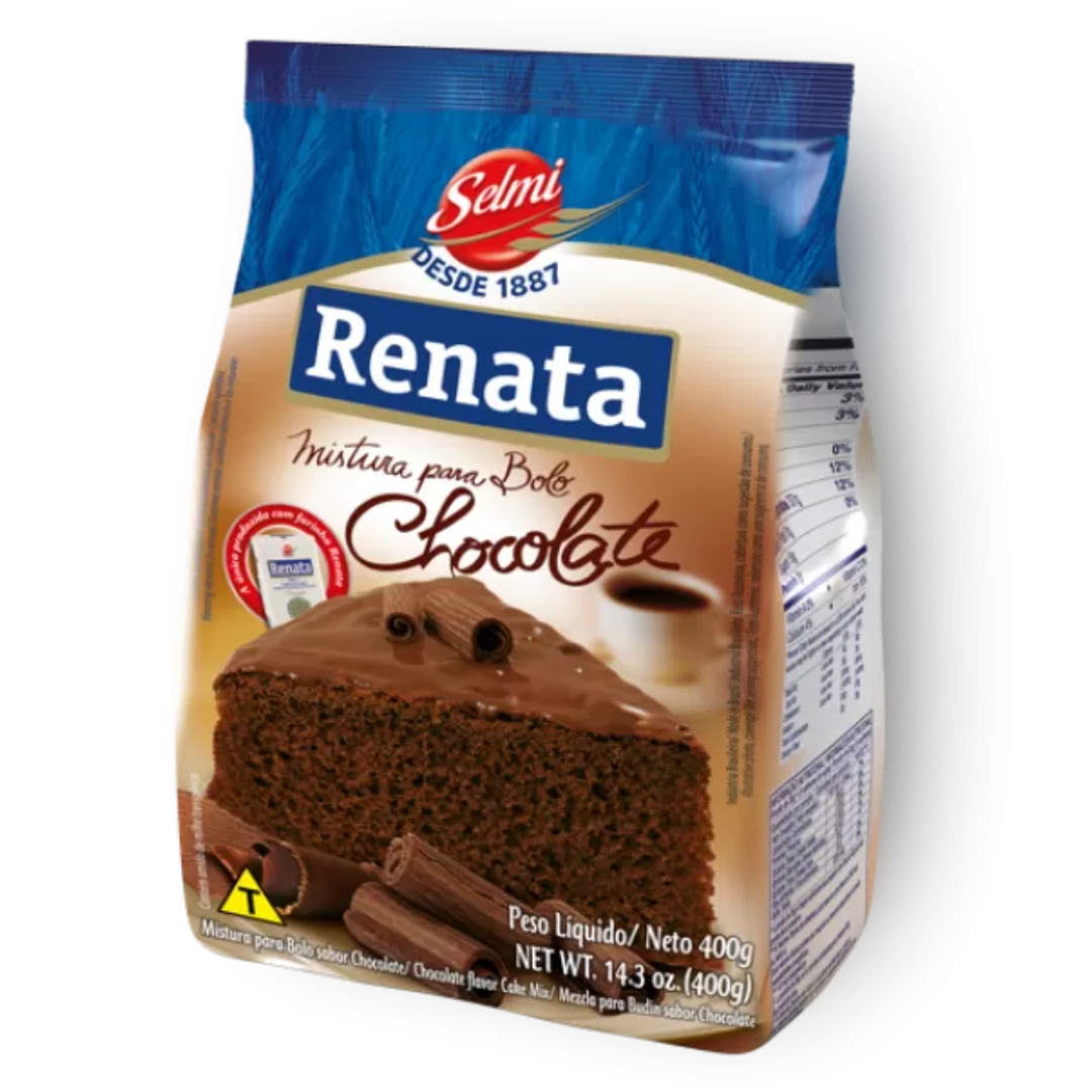 Préparation pour Gâteau au Chocolat (Mistura para Bolo de Chocolate) - RENATA - 400g - Promoção