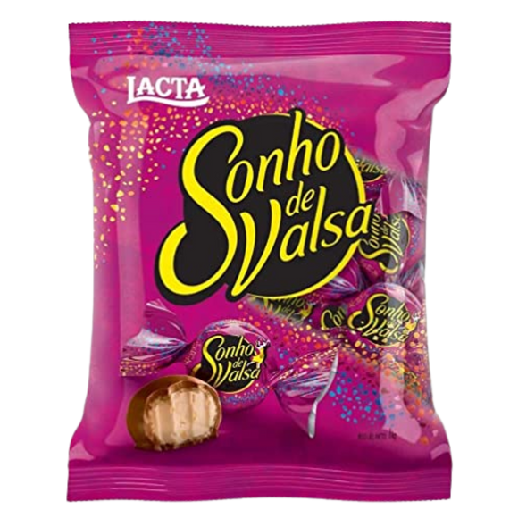 Bombom Sonho de Valsa (Bonbon de Chocolat avec noix de cajou) - LACTA - 1kg