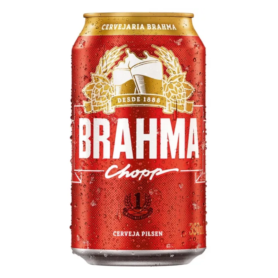 Bière brésilienne (Cerveja BRAHMA) - AMBEV - 350ml - Promo