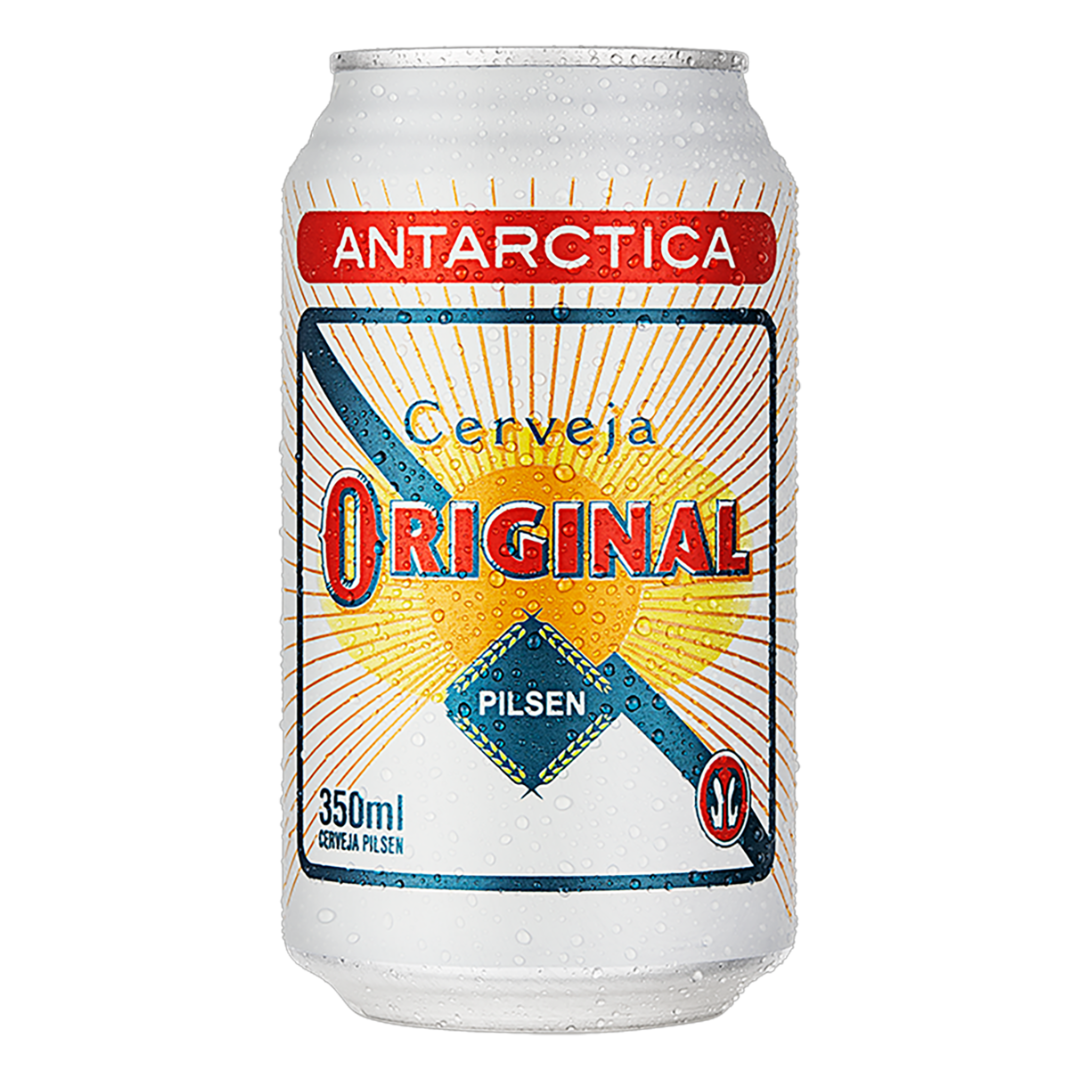 Original Beer (Bière brésilienne - Original) - ANTARCTICA - 350 ml