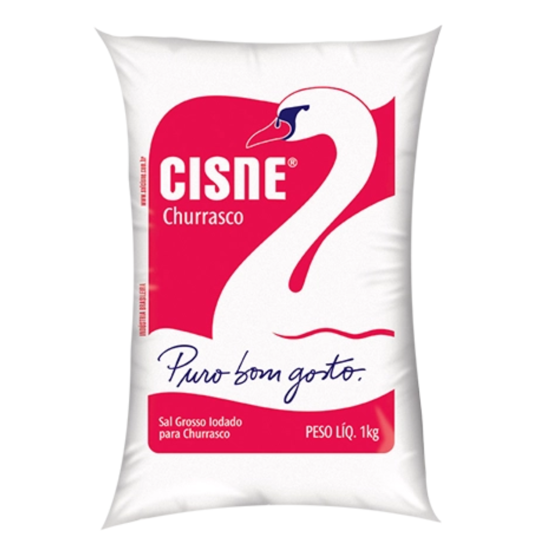 Sal Grosso para Churrasco (Gros sel pour barbecue) - CISNE - 1kg