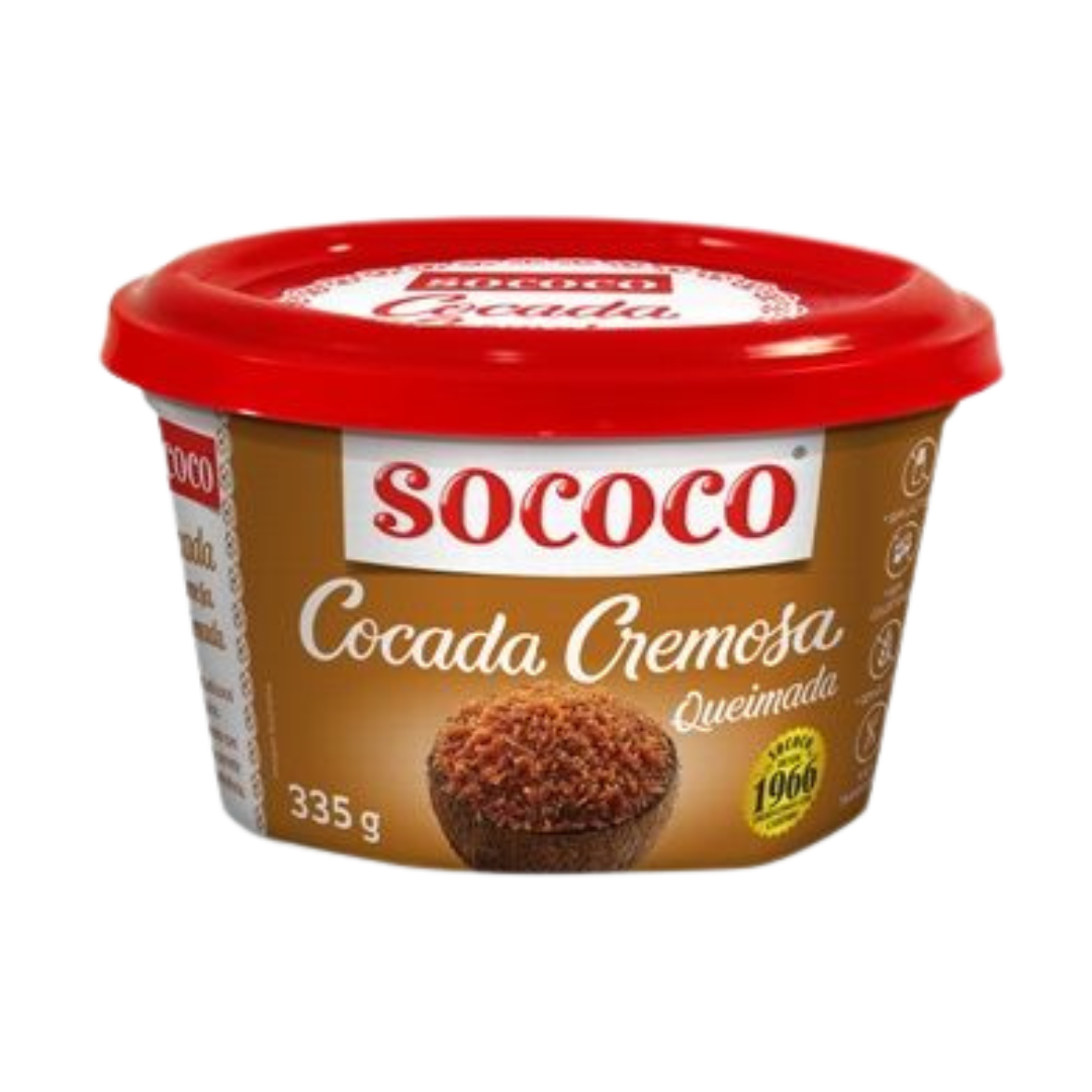 Queimada Cocada cremoso (Dessert à la Noix de Coco Brûlée) - SOCOCO - 335g