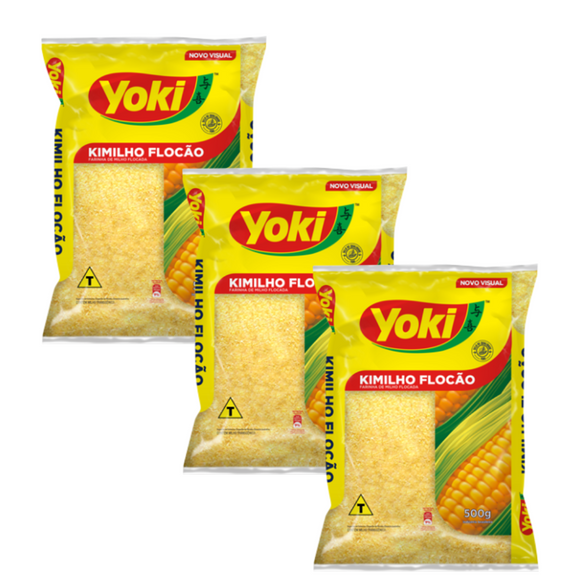 Kit - Flocons de maïs - YOKI - 500g - Achetez 3 unités et obtenez 10% de réduction