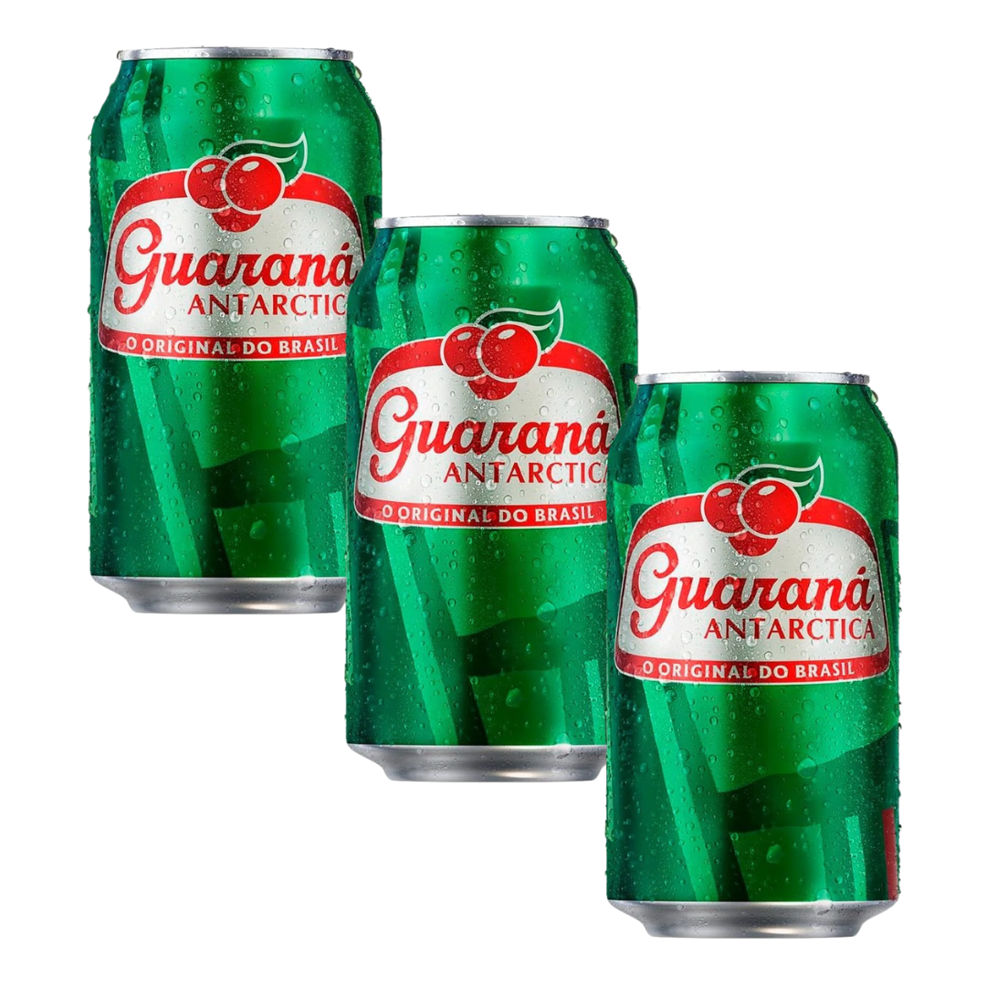 Brazilian Soda With Guaran Guaran Antarctica 3 X 330ml 10 Dis brazilian-soda-with-guaran-guaran-antarctica-3-x-330ml-10-dis