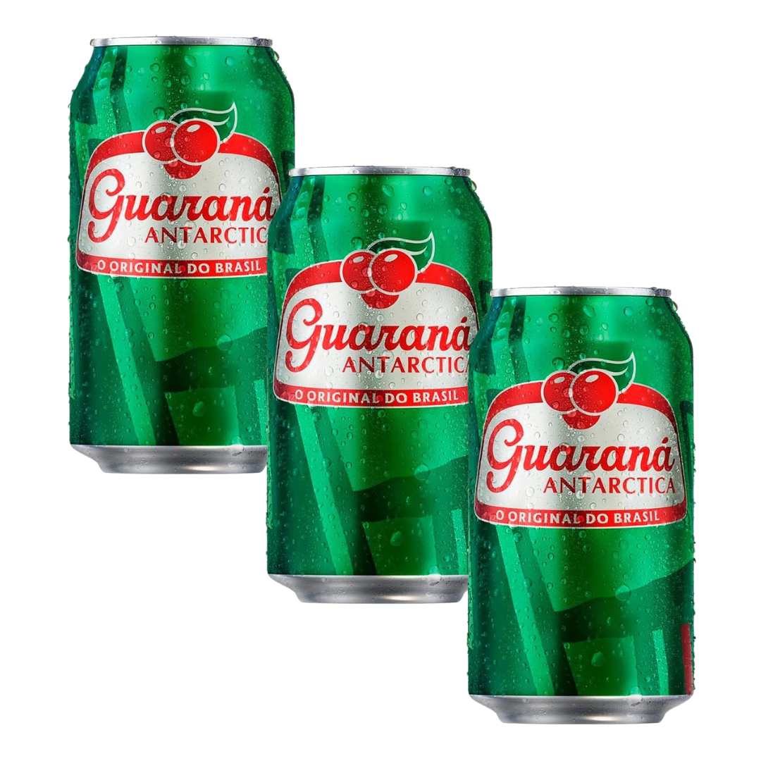 Lot - Soda brésilien au Guarana - Antarctica - 330ml - Achetez 3 unités et obtenez 10 % de réduction