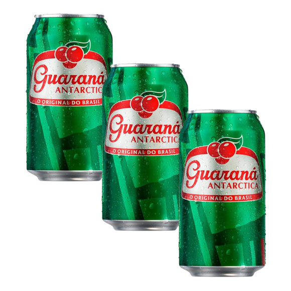 Lot - Soda brésilien au Guarana - Antarctica - 330ml - Achetez 3 unités et obtenez 10 % de réduction
