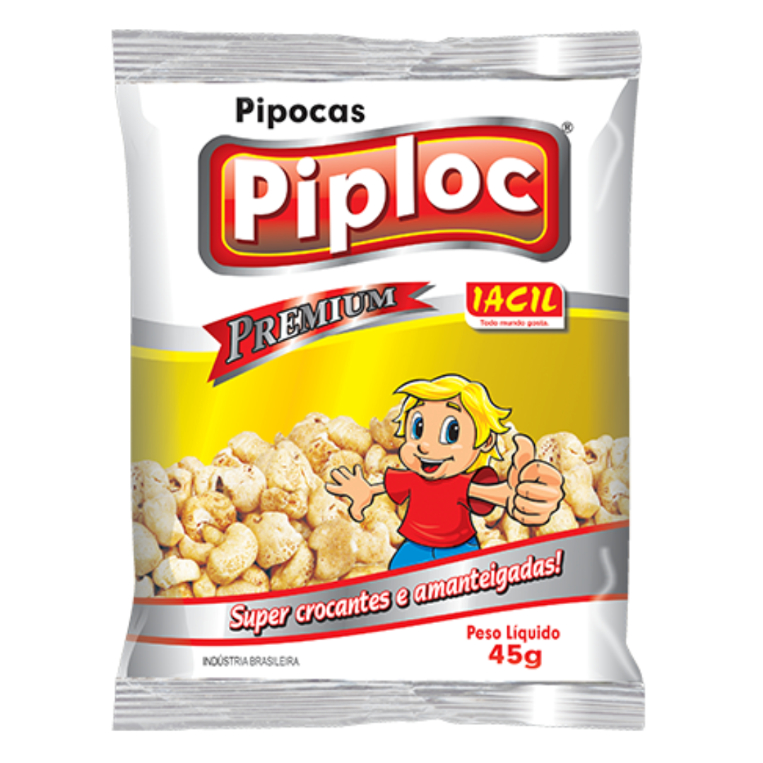 Maïs soufflé sucré - PIPLOC - 45g