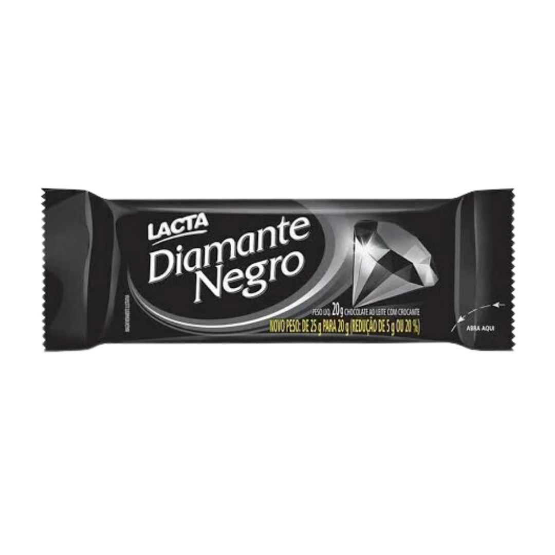 Black Diamond Chocolate (Diamant Noir) - LACTA - 20g - Promotion