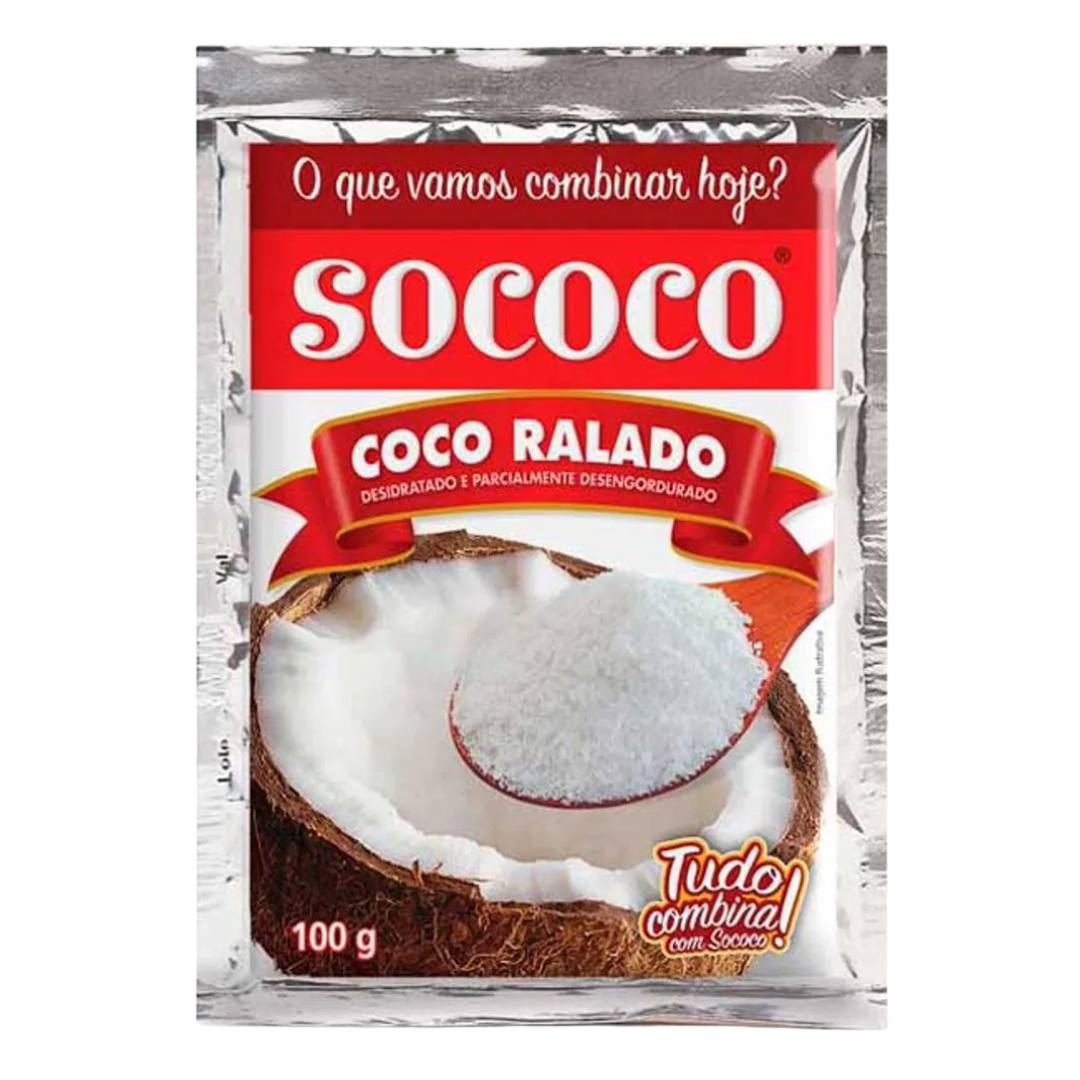 Noix de Coco Râpée (Coco Ralado) - SOCOCO - 100g