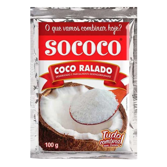 Noix de Coco Râpée (Coco Ralado) - SOCOCO - 100g