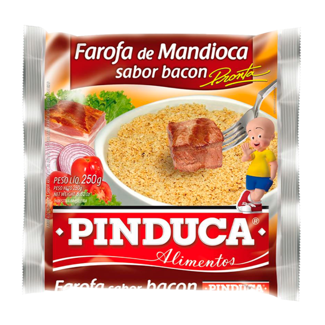 Farofa de Mandioca Bacon - PINDUCA - 250g